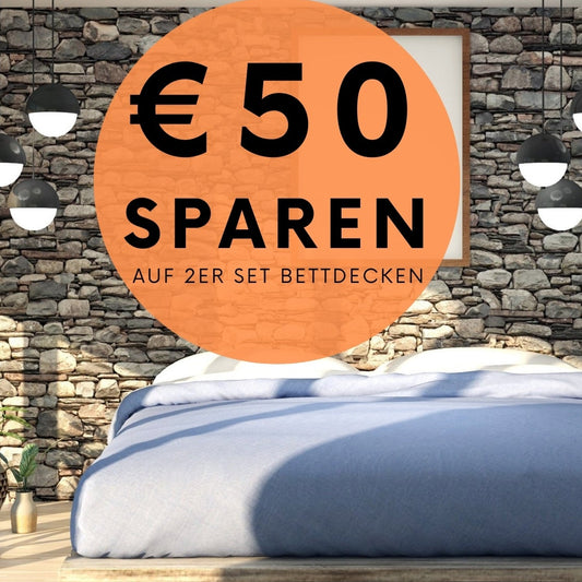2er Set Ganzjahres Alpaka Bio Bettdecke
